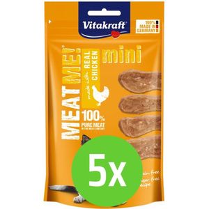 Vitakraft Kip - 60 gram - Meat Me Mini - 5 verpakkingen