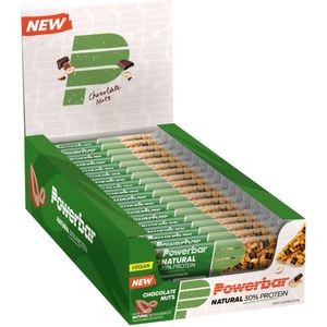 Powerbar Natural Protein Bar - Vegan - Chocolate Nuts (18x40g)