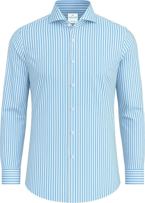 Vercate - Overhemd - Lichtblauw - Cool Technology