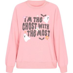 MYMO Sweatshirt  oranje / pink / zwart / wit