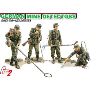1:35 Dragon 6280 German Mine Detectors - Gen2 Plastic Modelbouwpakket
