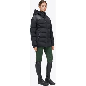 Gewatteerde jas lang Black (9999) - M | Winterkleding ruiter