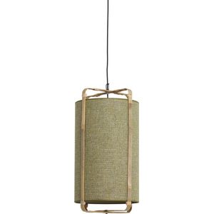 Light & Living - Hanglamp SENDAI - Ø32x60cm - Groen