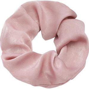 Pink Satin - Scrunchie