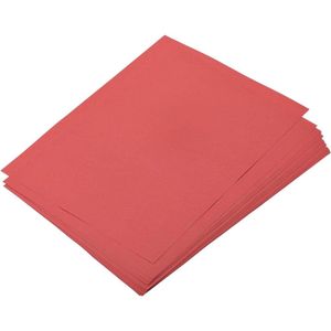 Allecto plus - Gekleurd A4 printerpapier 80 g/m² helder rood - 50 vellen voor kantoor, afdrukken, documenten, uitnodigingen, formulieren, kunstprojecten