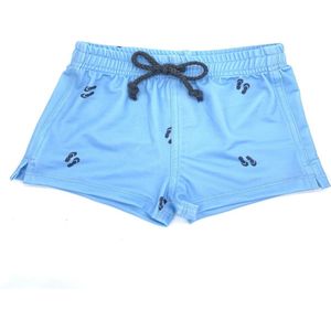 Zwembroek voor jongens met slipper print maat 92-98