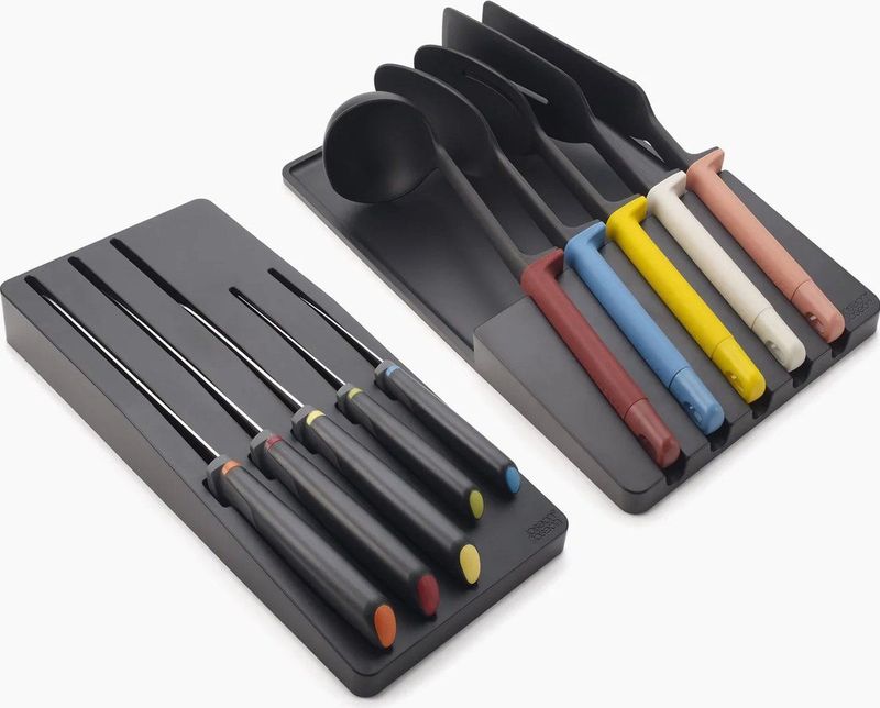 Messenset - Multicolour - Roestvrijstaal - 10-delig - Hittebestendig