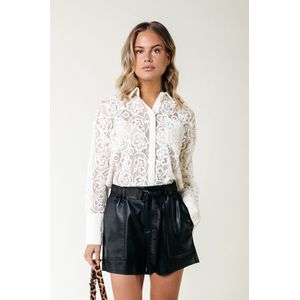 Colourful Rebel Talia Lace Blouse- M