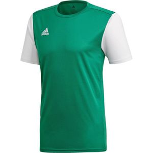 adidas Estro 19 Sportshirt - Maat 164  - Jongens - groen/wit