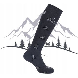 Salomon Team JR Kinder Skisokken Wol Merino 23-26 (2 paar)