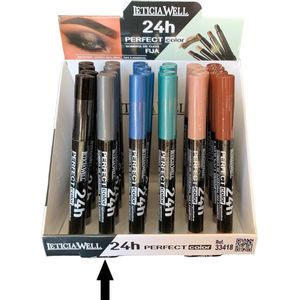 Leticia Well - Oogschaduw Potlood - Draaibaar / Automatic Pencil - Grijs - Nummer 36