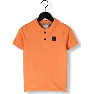 Retour Lucas Polo's & T-shirts Jongens - Polo shirt - Oranje - Maat 146/152