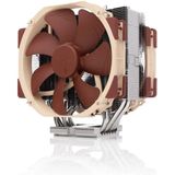 Noctua NH-U14S DX-4677 - Koeler voor processor - 300 - 1500 omw/min. - 24.6 dBA - voor Intel LGA 4677 Socket - 4 pins PMW - aluminium, koper - beige, bruin