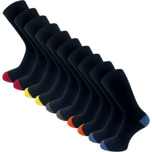 10 paar sokken - SQOTTON® - Fun - Dots - Maat 35-38