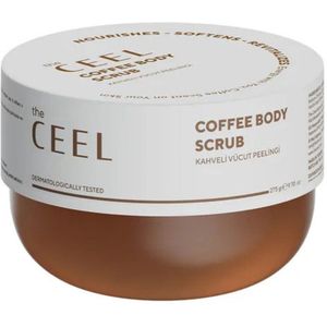 The CEEL Coffee body scrub - Lichaamsscrub tegen cellulite en ingegroeide haartjes - Scrub met verstrakkende en vetverbrandende eigenschap 275 gr