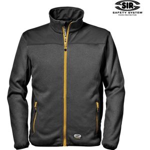 SIR SAFETY DIRECTOR BLOUSON Werkjas Grijs Softshellstof Softshelljack - Stretch Werkjas Fleecevoering Winddicht Comfortabel Duurzaam Jack