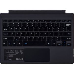 Toetsenbord geschikt voor Microsoft Surface Pro 4/6/7 - QWERTY - Bluetooth Toetsenbord Cover - Met Touchpad - Donker Grijs