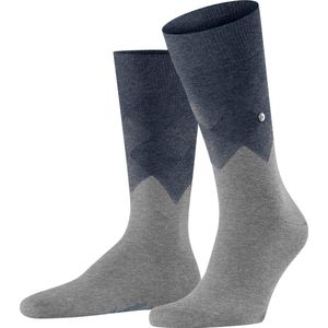 Burlington Hampstead One size katoen sokken heren grijs - Maat 40-46