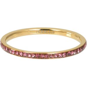 Zirconia Pink - iXXXi - Vulring 2 mm - Goud