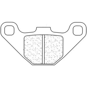 Cl Brakes 2469mx10 Gesinterde Remblokken Zilver