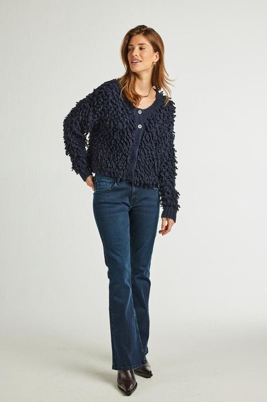DIDI Dames Cardigan Lieve Dark blue maat 34/36