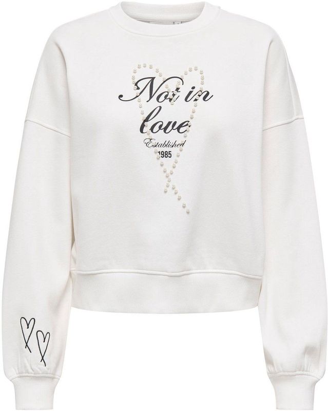 Only - ONLKIARA L/S O-NECK PEARL SWT - Broek