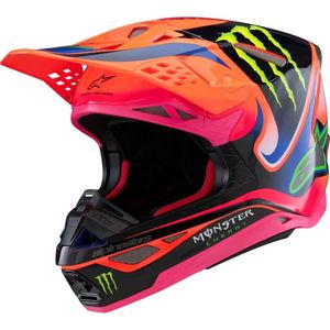 Alpinestars - M10 - Crosshelm - Zwart - Composietmateriaal