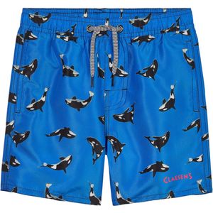 Claesen's® - Jongens Loose Fit Swimshort - Orca - 100% Polyester