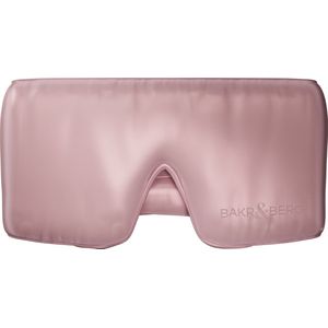 BAKR&BERG Luxe Zijden Slaapmasker van 100% Mulberry Zijde 22 mm – Verduisterend, Hypoallergeen & Huidvriendelijk Oogmasker – Lotus Pink (Roze)