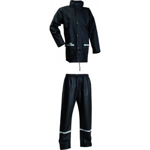 Lyngsøe Rainwear Regenset zwart 5XL