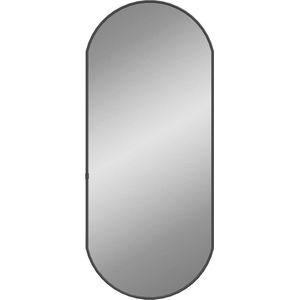 vidaXL-Wandspiegel-70x30-cm-ovaal-zwart