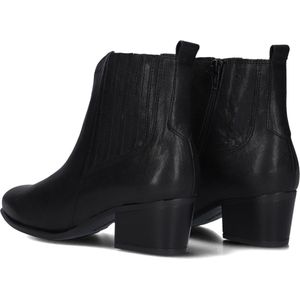 Gabor 682 Enkellaarsjes - Enkelboots met rits - Dames - Zwart - Maat 42