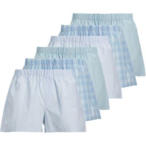 Jack&Jones Geweven boxershorts JACMILANO WOVEN BOXERS 6 PACK Set van 6