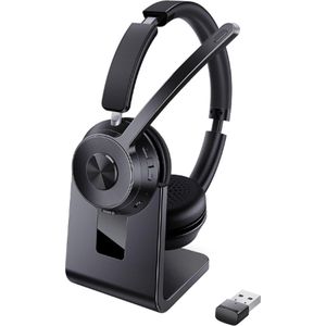 Noise Cancelling Hoofdtelefoon - Noise Cancelling - Koptelefoon - Koptelefoon Noise Cancelling - Noise Cancelling Headphones - Hoofdtelefoon - Hoofdtelefoon Bluetooth - Hoofdtelefoon Draadloos - Hoofdtelefoon Noise Cancelling - Bereik 10 Meter