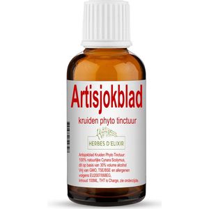Herbes D'elixir Artisjokblad Tinctuur – 100 ml – 1 Fles – Ondersteunt de spijsvertering