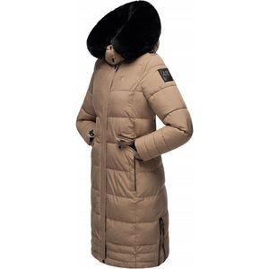 Warm & Waterafstotend Navahoo Fahmiya - Winterjas Dames - Volwassen - Capuchon - Taupe - XL