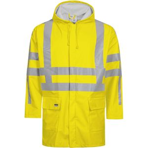 Lyngsøe Rainwear RWS Regenjas fluor geel S