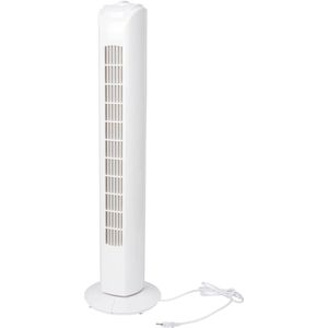 KINZO Torenventilator 45W 3 standen wit