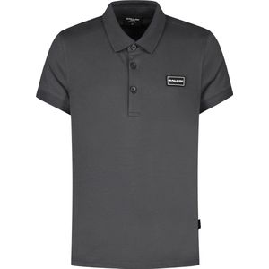 Ballin Amsterdam -  Jongens Regular Fit  Polo  - Grijs - Maat 164