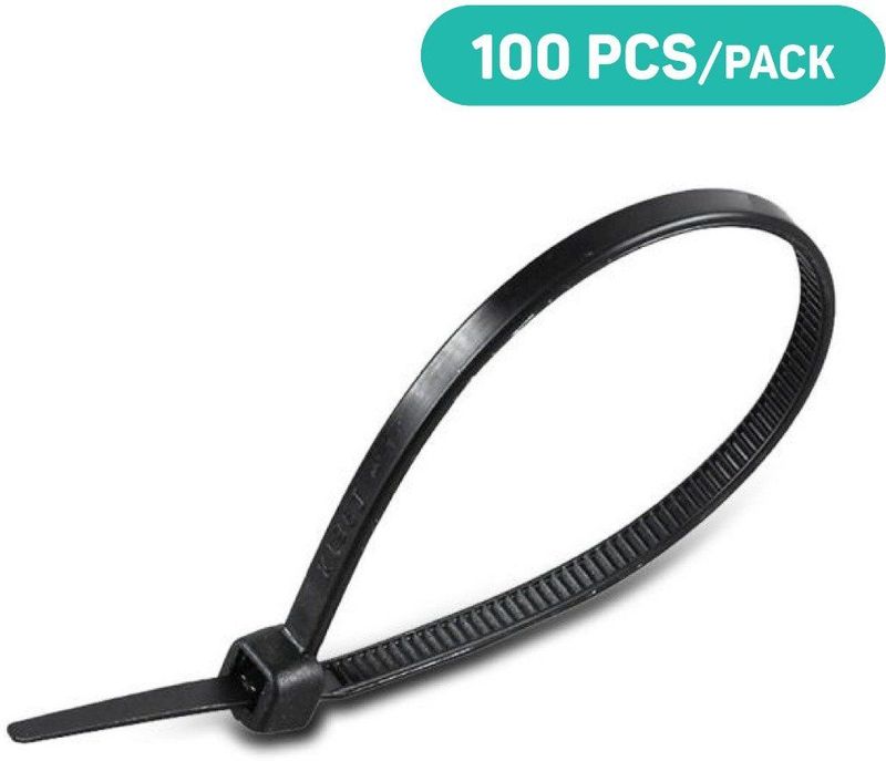 Kabelbinders - Zwart - Nylon - Heavy-Duty