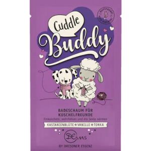 Badschuim Cuddle Buddy | Vanille - 1x 60g | Badschuim Dresdner Essenz - Speciaal voor een heerlijke geurend bad