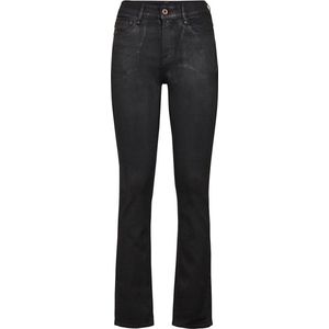 G-STAR Noxer Navy High Waist Straight Jeans - Dames - Black Radiant Cobler - W27 X L32
