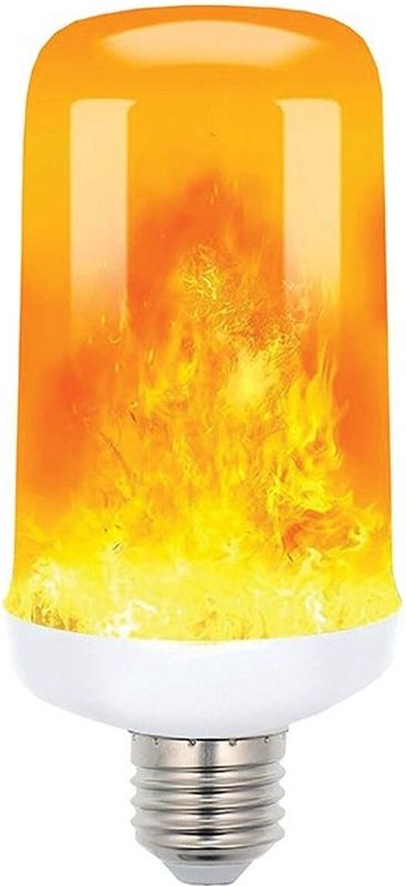 VITO LED Vlam-Effect Lamp E27 - 5W (vervangt 25W) - 250lm - 1400K Amber - 230V - Realistisch Vlamlicht