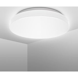 B.K.Licht - Badkamerlamp - IP44 - Ø22cm - 4.000K - 10W plafondlamp