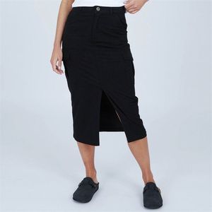 Bench stoere corrigerende Dames Selyse Rok Zwart 97% katoen maat 42