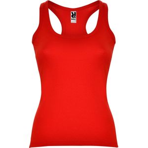 2 Pack Rood Dames hemdje met zwemmersrug licht getailleerd model Carolina maat M
