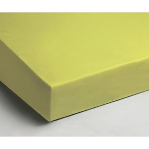 Day Dream hoeslaken - strijkvrij - katoen - 90 x 220 - Lime