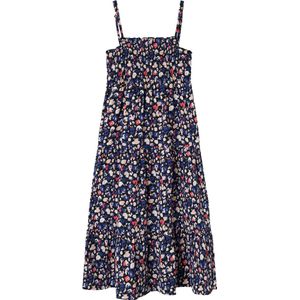Name It kids meisjes jurk VINAYA Dark Sapphire Leo Regular Fit