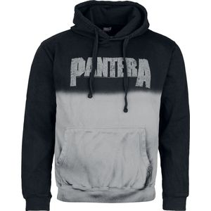 Pantera Logo Trui met capuchon grijs L Katoen Heren - Band merch, Bands