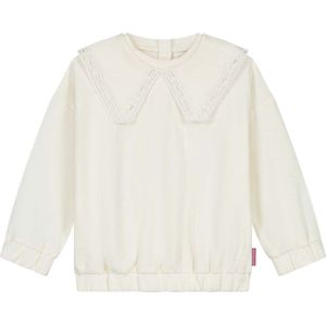 Kids Gallery peuter sweater - Meisjes - Dark Off-White - Maat 92
